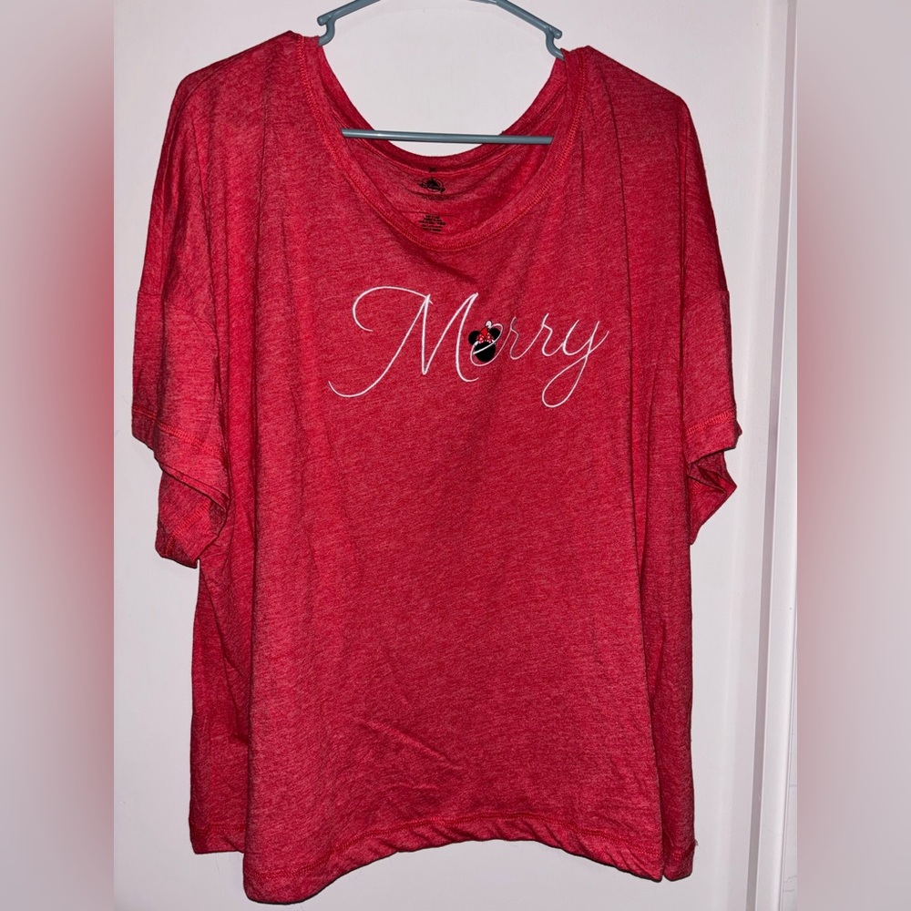 Disney Christmas Shirt Size 1X